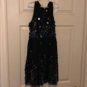 Black Beaded Dress